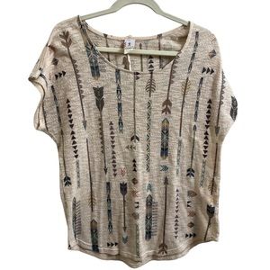 Libian Arrow print top